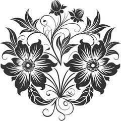 Art Nouveau Florals High Quality Editable Vector Design And Illustration