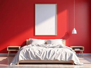 Versatile Design Template: Blank Poster with Minimal Background
