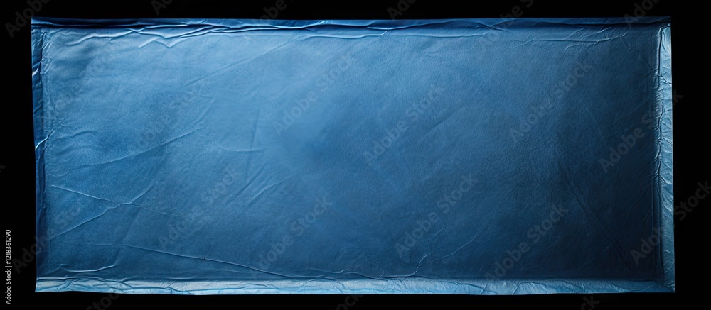 Poster textured blue background with varying shades of azure, featuring a smooth surface and subtle creases