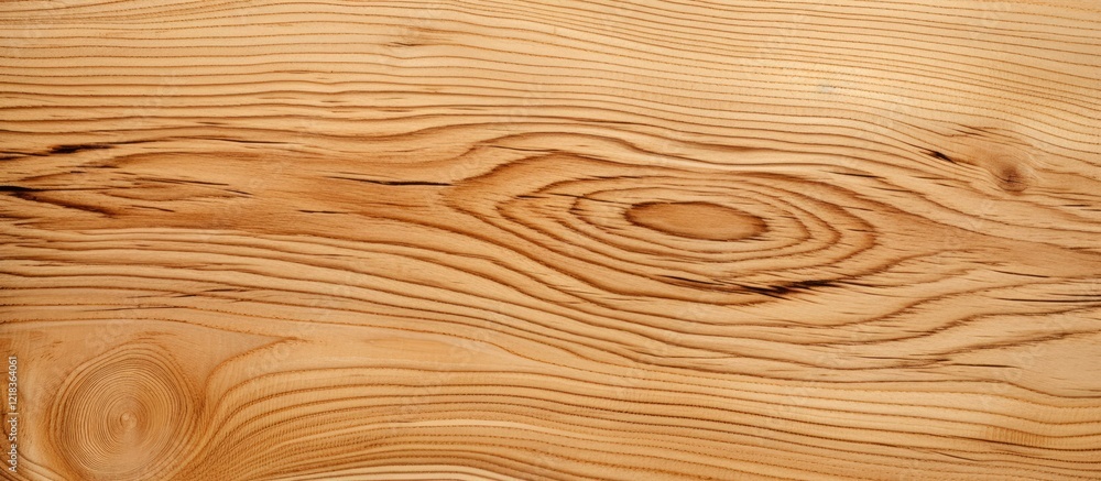 Poster natural wood grain texture with warm beige tones and rich brown lines, showcasing intricate patterns