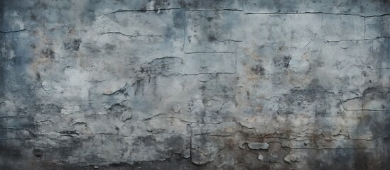 Obraz premium Grunge wall texture background featuring shades of gray and blue with a worn, distressed appearance, ideal for artistic and vintage designs