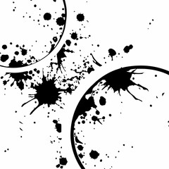 Circle grunge background vector illustration (4)