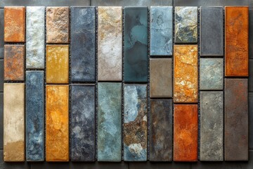 Rustic Ceramic Tile Assortment For Walls