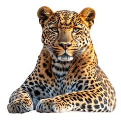 Fototapeta premium Majestic Leopard Powerful Predator Wild Cat Beauty