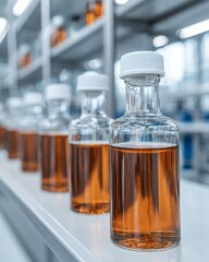 High Purity Gas Measurement in Transparent Bottles in Laboratory Setting