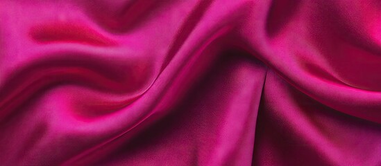Obraz premium Luxurious smooth pink satin texture with soft folds highlighted in vibrant hues ideal for enhancing elegance in design projects and presentations.