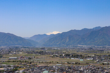 松本盆地（長野県松本市）