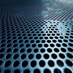 Industrial closeup of textured metal sheet patterns workshop urban environment abstract viewpoint