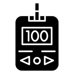 Blood Glucose Monitoring Icon