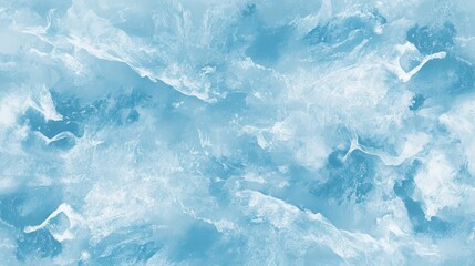 Obraz premium Abstract Blue Ice Texture Background for Winter Designs