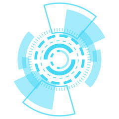 Circle Abstract Technology