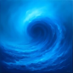 blue water wave background