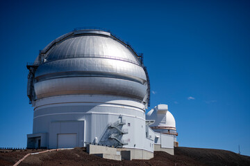 Gemini North telescope observatory at Mauna Kea Hawaii