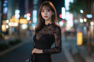 キャバクラ・ラウンジ嬢の女性