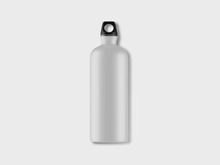 Water bottle mockup, water container mockup
