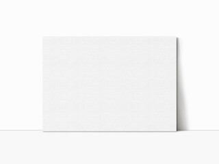 Blank stand canvas mockups, Canvas frame mockup