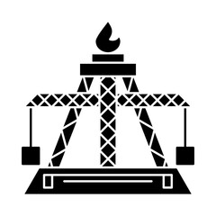 Fracking Pump Icon