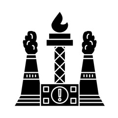 Gas Flare Icon