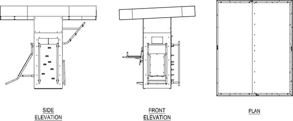 vector illustration design image technology Sports simulator for exercise