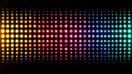 Colorful Gradient Circles Abstract Background Design