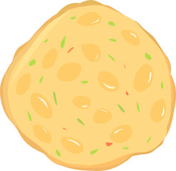 Fried Fritters Illustration