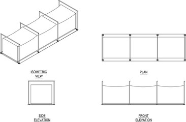 Batting Tunnel design vector illustration for use as a room on the field