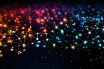 Obraz premium Visualisation of Digital Data Security A Representation of Digital Cybersecurity