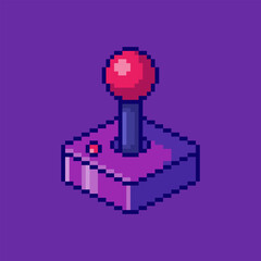 Pixel art Classic Arcade Joystick game asset design