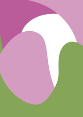 Abstract colorful artistic dynamic background