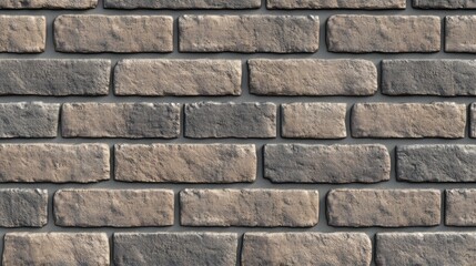 Rustic Brown Brick Wall Texture, Exterior Design, Construction Background
