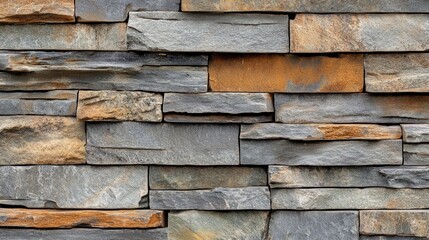 Gray, brown stone wall texture, outdoor, building background, design