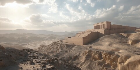 "Herod&rsquo;s Tomb Discovered at Herodium: Monumental Fortress and Palace