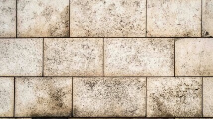 Fototapeta premium Weathered stone wall texture, city building background, design element