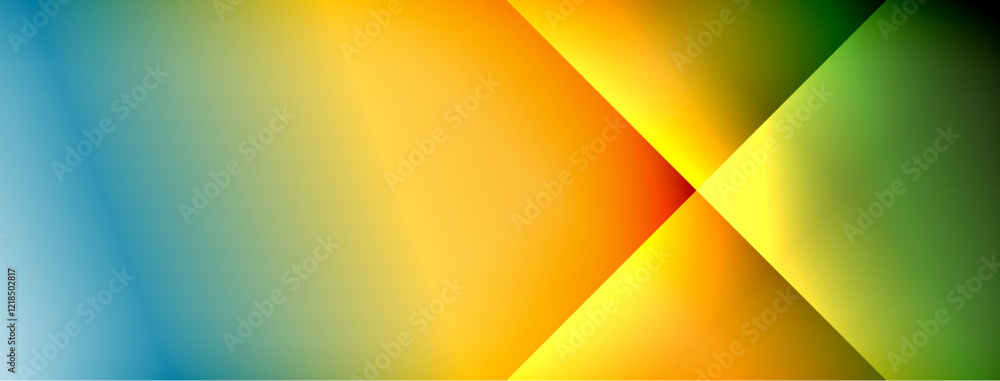 Poster Light shadow lines dynamic gradient background