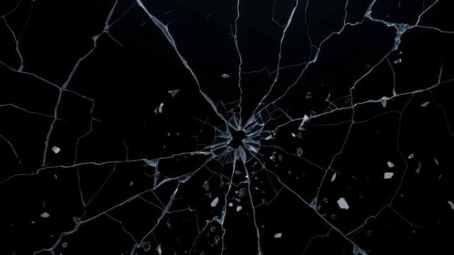 Shattered Glass: A Study in Fractured Surfaces
