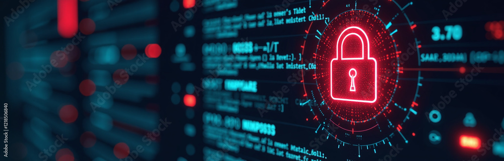 Poster cyber attack detected on our computer network due to a severe cybersecurity vulnerability and malici