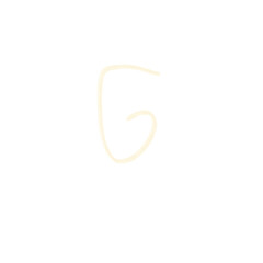 hand drawn font and letters