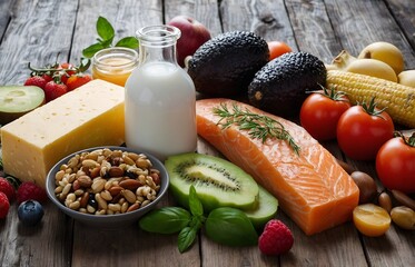 A Colorful Assortment of Fresh Foods and Delicious Ingredients to Enrich Your Meals