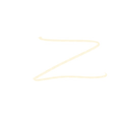 Hand Drawn Font letters