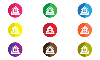 Home Icons, Location Icons, Home Location Icon, Colorful Location Icons, Trendy Stylish Location Icons, Versatile Location Icons, Address Icons, Map Icons, Location Logos, Location App Icon