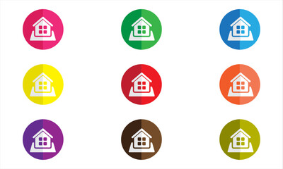 Home Icons, Location Icons, Home Location Icon, Colorful Location Icons, Trendy Stylish Location Icons, Versatile Location Icons, Address Icons, Map Icons, Location Logos, Location App Icon