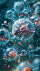 Visualization of Natural Killer (NK) Cell Deficiency and Susceptibility to Pathogens