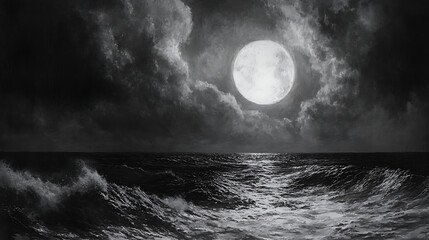 A glowing horizon where the sea meets the sky, symbolizing endless promises and opportunities. (1)