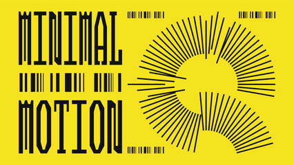 Abstract geometry brutalism background. Brutalist banner template, event design for digital advertisement and social media. Creative geometric shape layout design, vector illustration