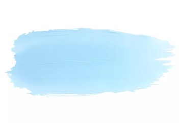 Fototapeta premium Soft Blue Brushstroke Creates a Calming Atmosphere for Artistic Expression. Generative AI