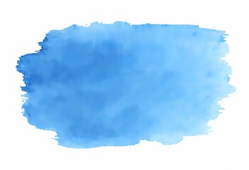Obraz premium Soft Blue Watercolor Backdrop Enhancing Creativity and Calm Inspiration. Generative AI