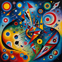 Abstraktion Eine seltsame Erkenntnis der Vergangenheit 1х1. Hintergrund für das Design 1.