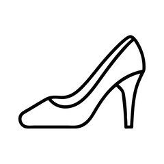 Obraz premium Elegant high heel shoe