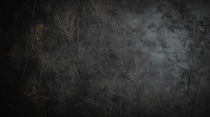 black scratched metal texture