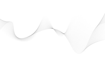 Abstract Waving Line Technology Background, Abstract colorful wave element for design. Digital frequency track equalizer. Stylized line art background. Vector illustration. Wave with lines created.